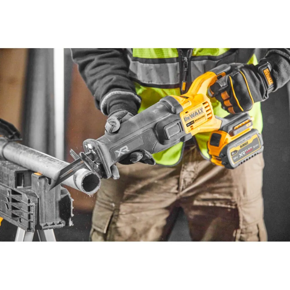 Аккумуляторная сабельная пила DeWalt DCS386NT, без аккумулятора и зарядного устройства