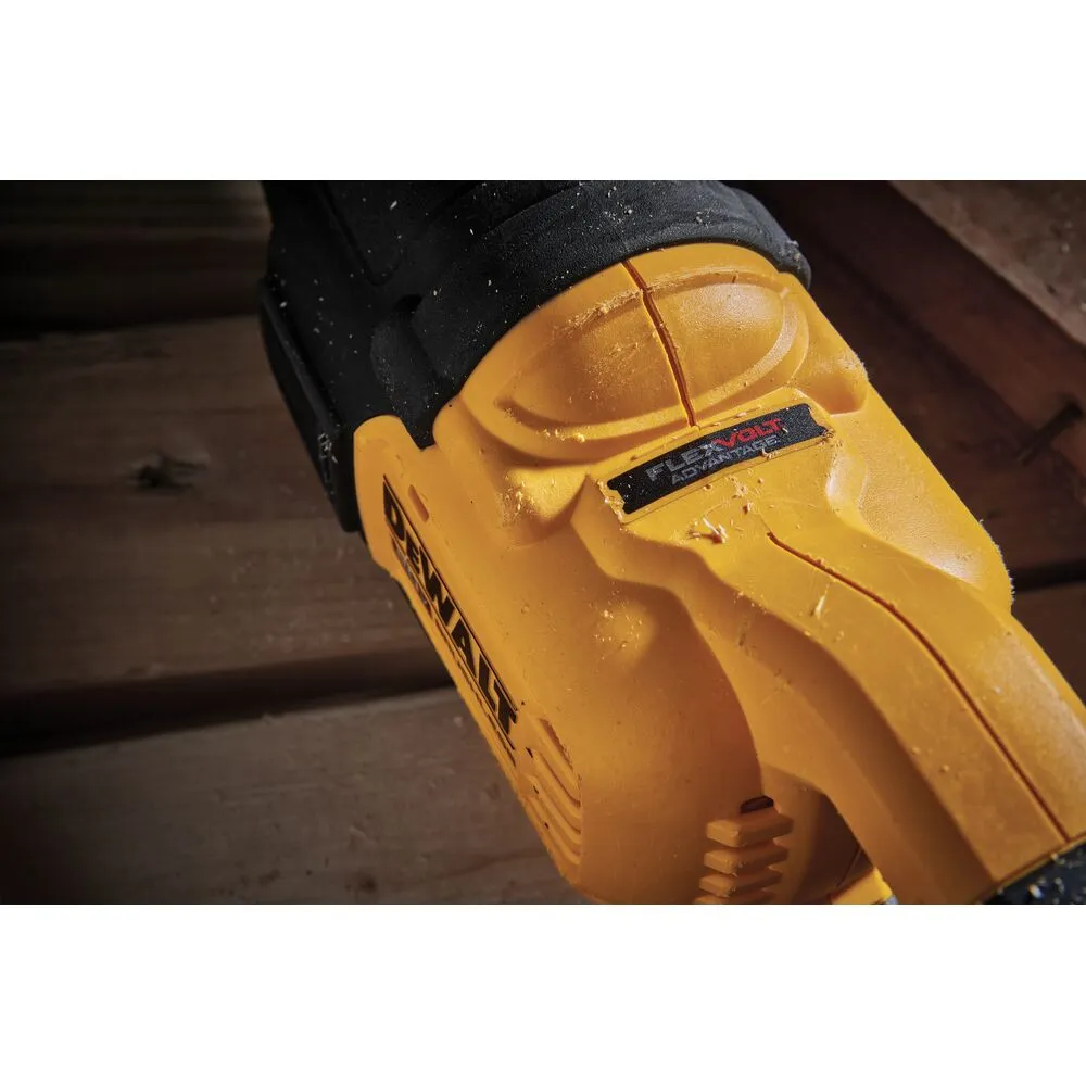 Аккумуляторная сабельная пила DeWalt DCS386NT, без аккумулятора и зарядного устройства