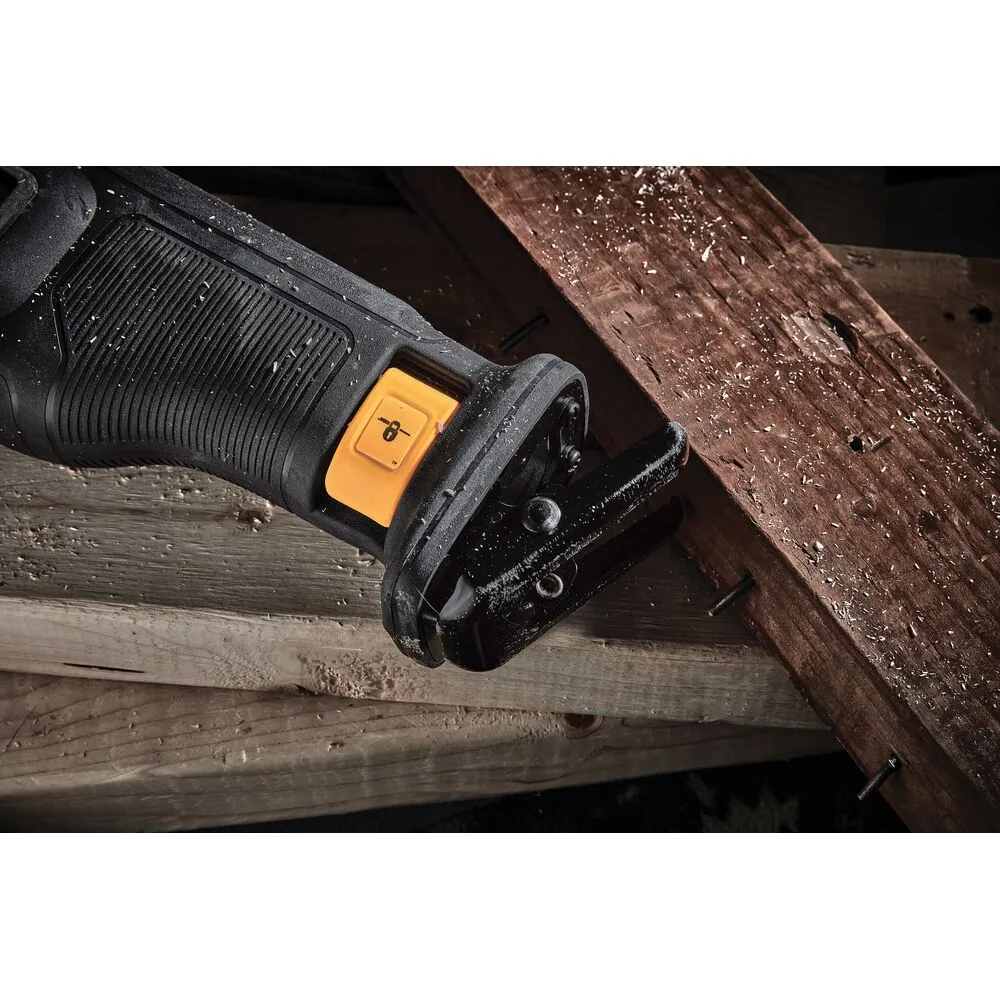 Аккумуляторная сабельная пила DeWalt DCS386NT, без аккумулятора и зарядного устройства