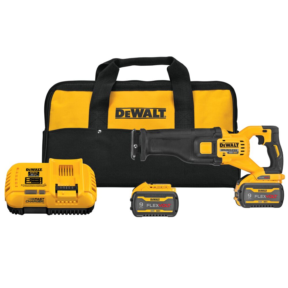 Аккумуляторная сабельная пила DeWalt DCS389X2