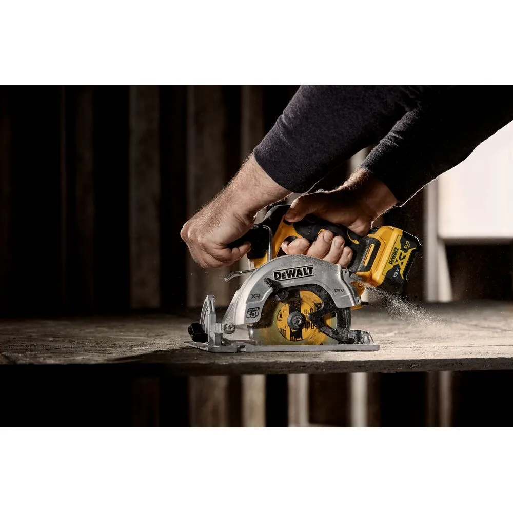 DeWalt akumuliatorinis diskinis pjūklas DCS512N, be akumuliatoriaus ir įkroviklio