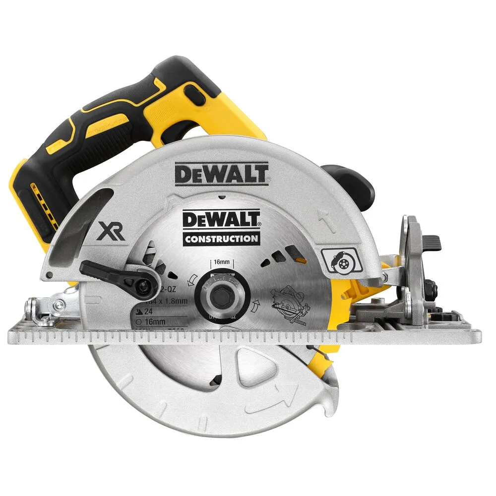 DeWalt akumuliatorinis diskinis pjūklas DCS572N, be akumuliatoriaus ir įkroviklio