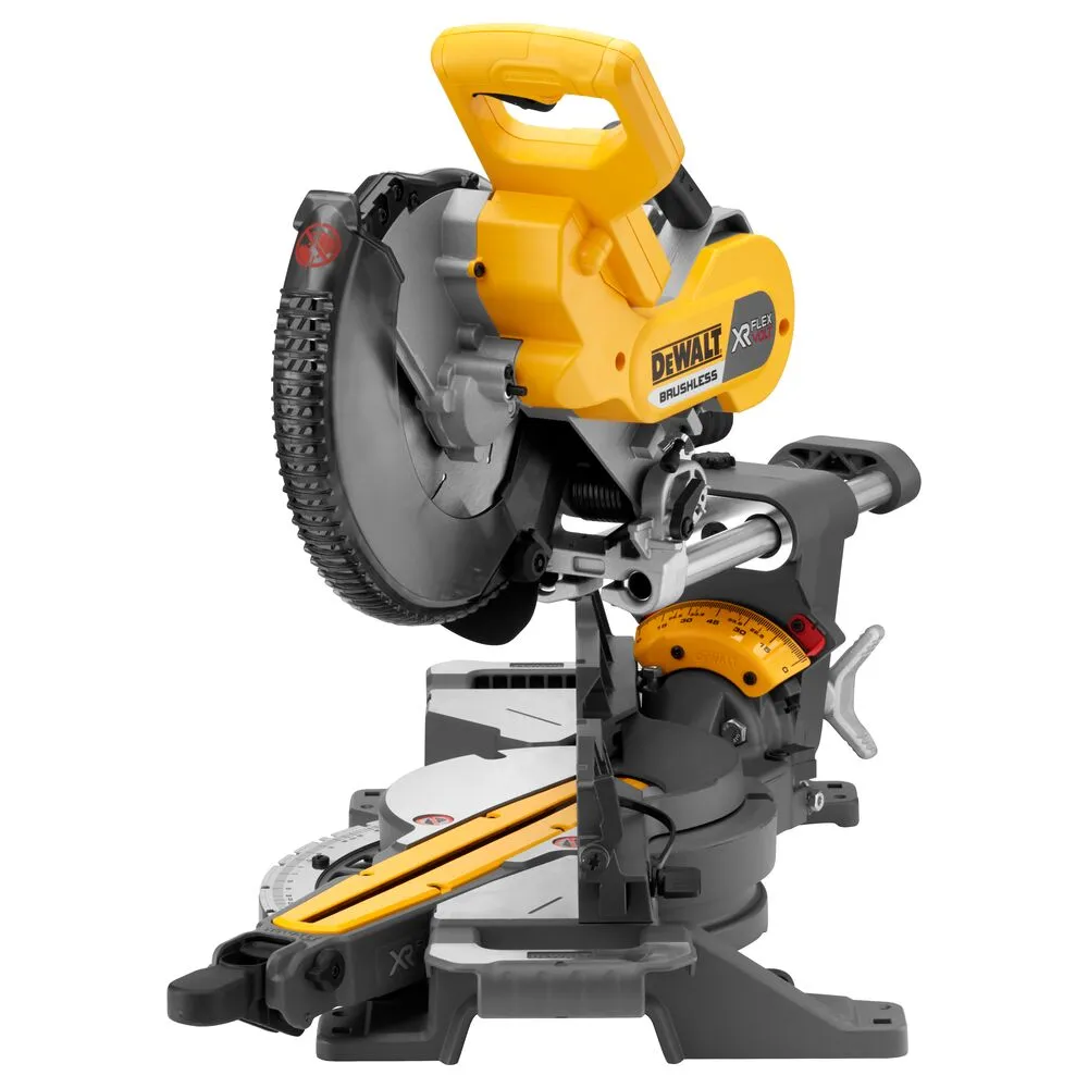 DeWalt akumuliatorinis skersinio pjovimo pjūklas FlexVolt DCS727T2