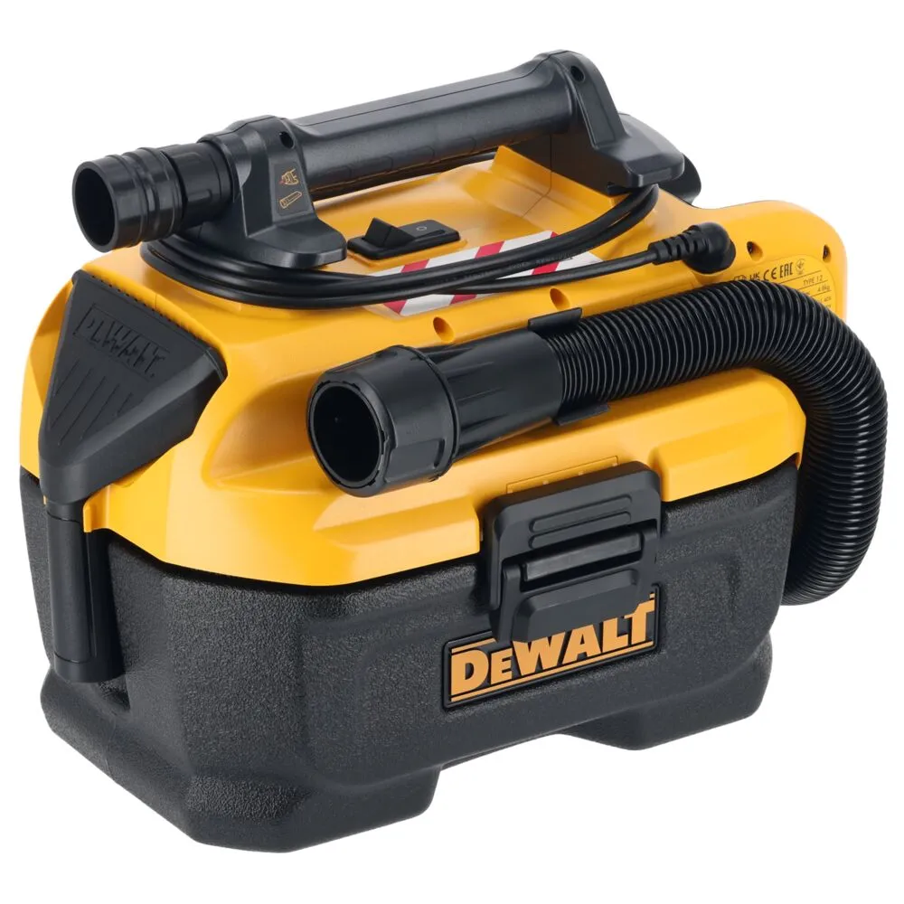 DeWalt akumuliatorinis/tinklinis vandens ir dulkių siurblys DCV584L, be akumuliatoriaus ir įkroviklio