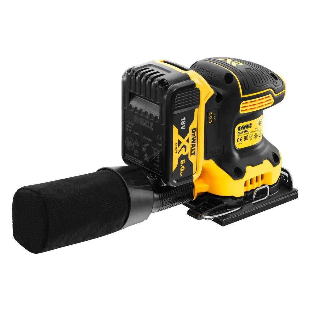 DeWalt cordless orbital sander DCW200P2