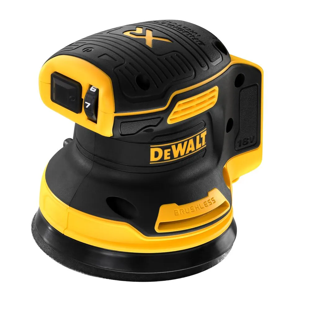 DeWalt akumulatora ekscentriskā slīpmašīna DCW210NT, bez akumulatora un lādētāja