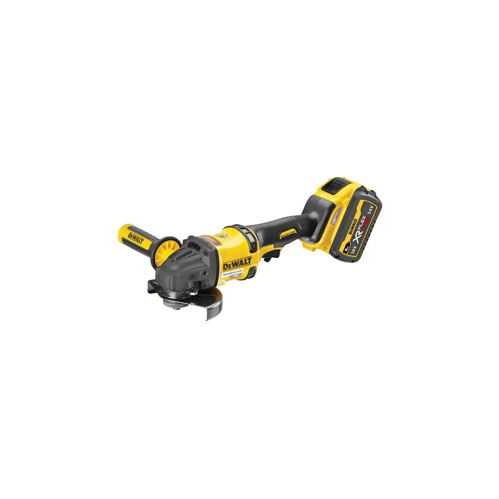 Аккумуляторная угловая шлифовальная машина DeWalt DCG418T2