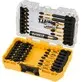 Pildil on näha DeWalt FLEXTORQ 37-osaline löökotsakute komplekt, mis sisaldab erinevaid löökotsakuid.