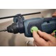 Pildil näeb inimene reguleerimas Festool akupuurvasara KHC-S 18-Basic töörežiimi.