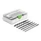 Комплект спиральных сверл Festool SB CE/6-Set