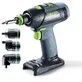 Pildil on Festool akutrell-kruvikeeraja T 18+3 Basic-Set, millega on kaasas erinevad otsikud ja mis on mõeldud...