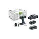Festool akumuliatorinis grąžtas-atsuktuvas T 18+3 HPC 4,0 I-Plus
