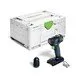 Pildil on Festool akutrell-kruvikeeraja TXS 18-Basic, mis on komplektis kohvriga, lisapeaga ja kinnitusvahendiga.