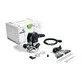 Pildil on Festool ülafrees OF 1010 REBQ-Plus koos lisatarvikutega, mis on pakitud Systainerisse.