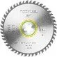 Pildil on Festool saeketas WOOD FINE CUT HW 190x2,4 FF W48, millel on näha saeketta hambad, tootja nimi ja tehnilised andmed.