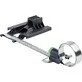 Pildil on Festool ringjoone lõikur KS-PS 420 Set, mis koosneb alusest, mõõtelindist ja ringikujulisest lõikeosast.