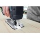 Pildil on näha Festool akutikksaag PSC 500 EB-Basic, mida kasutatakse puidu lõikamiseks.