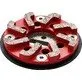 Pildil on Festool freesipea DIA ABRASIVE-RG 80, mis koosneb punasest alusest, mille külge on kinnitatud mitu abrasiivset...