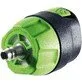 Pildil on Festool iAS-ühendus IAS 3-SD, mis on rohelise ja musta värviga ning millel on näha ühenduspesa.
