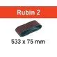 Festool šlifavimo juosta Rubin 2 75 x 533 mm