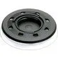 Pildil on Festool lihvtald ST-STF D125/8 FX-W-HT, mis koosneb mustast alusest ja valgest lihvpinnast.