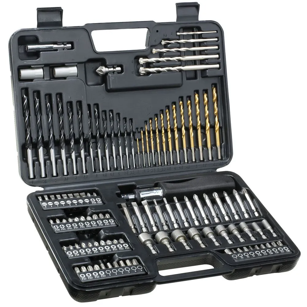 109-piece DeWalt screwdriver and bit/drill set
