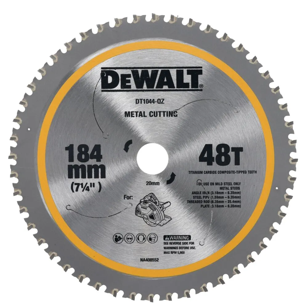 DeWalt пильный диск для мягких металлов CSB 184 X 20 мм 48T (для DCS383)