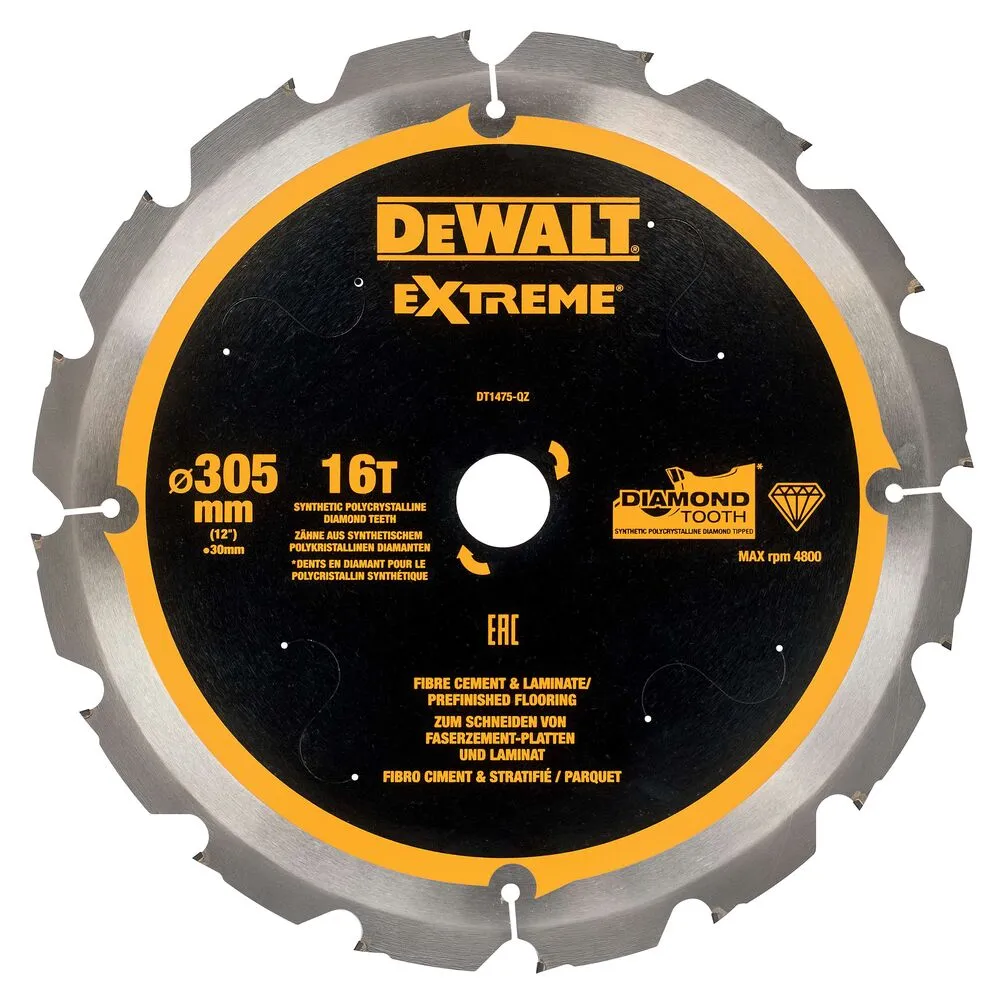 DeWalt diamond cutting disc 305 x 30 mm 16T