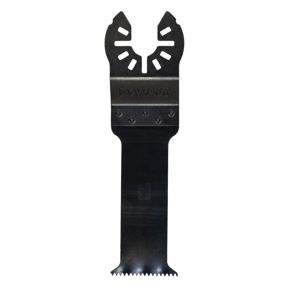 Pildil on näha DeWalt universaallõikuri tera Bi-Metal 30 x 67 mm.