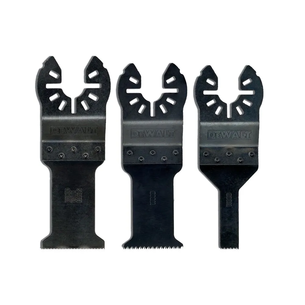 DeWalt universaallõikuri terade komplekt 3-osaline (DT20713)