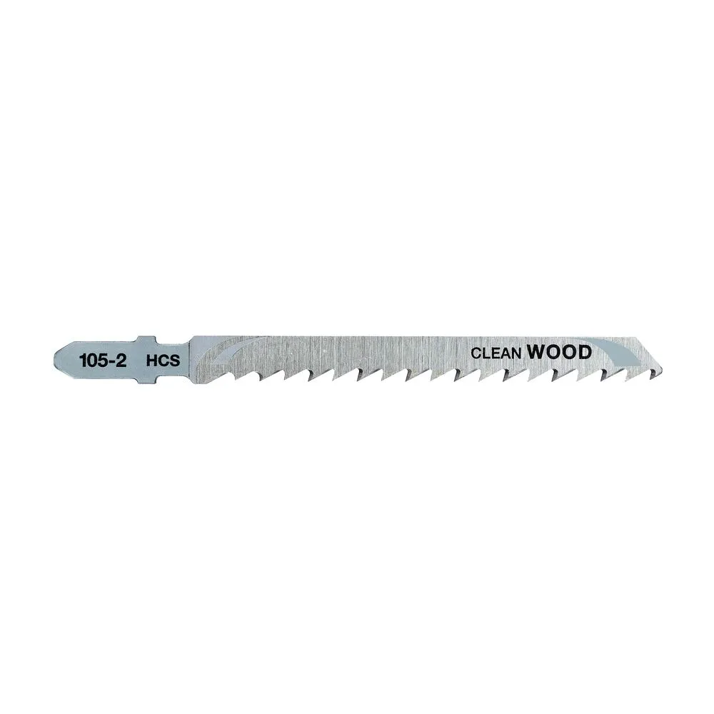 Лезвие для лобзика DeWalt HCS Clean Wood 100 x 4 мм 5 шт