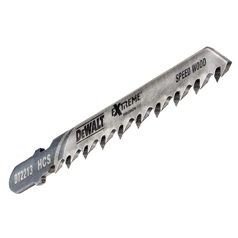 Лезвие для лобзика DeWalt HCS Extreme Precision Cut Speed Wood 100 x 4,2 мм 5 шт
