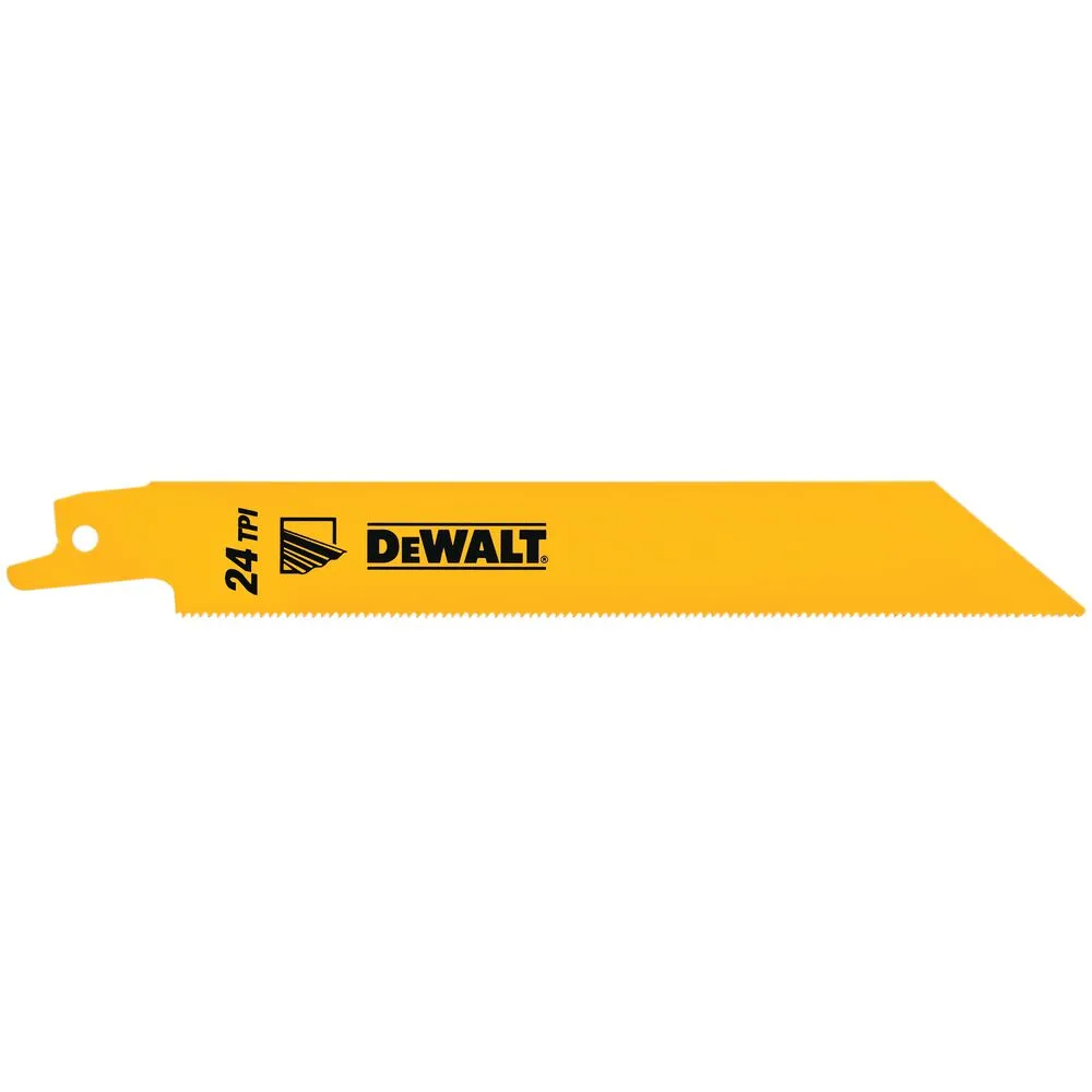 Пилки для сабельной пилы DeWalt 152 x 1,1 мм BiM 5 шт