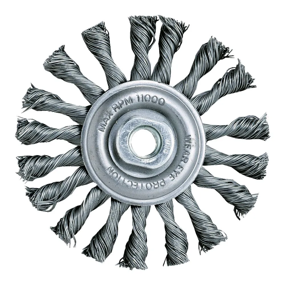 DeWalt knotted wire cup brush 115 mm