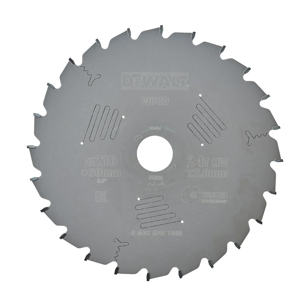 DeWalt saeketas Extreme Workshop 216 x 30 mm Z24