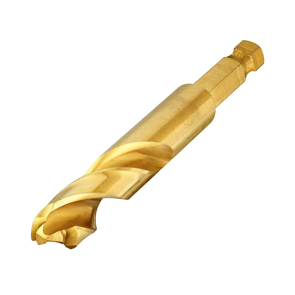 Pildil on näha DeWalt Impact Titanium 10-osaline metallipuuride komplekt.