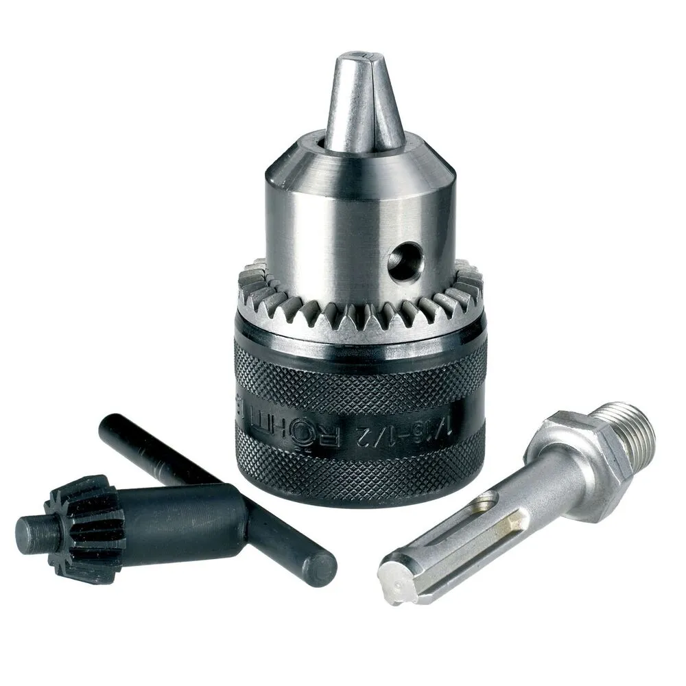 Keyed Chuck DeWalt 1/2" x 20 UNF 1.5-13 mm + SDS-Plus Adapter