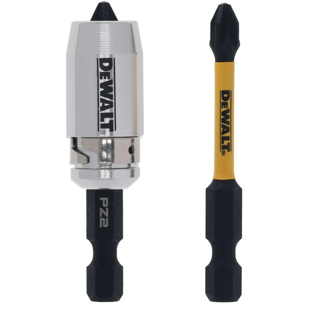 DeWalt Impact Torsion PZ2 x 50 mm - 2 pcs + Magnetic Force Enhancer
