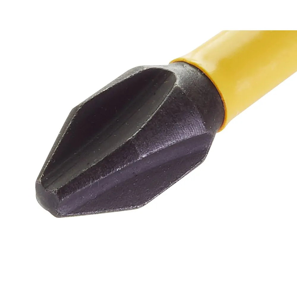 Pildil on näha Dewalt FLEXTORQ löökotsaku ots, mis on metallist ja millel on must viimistlus.