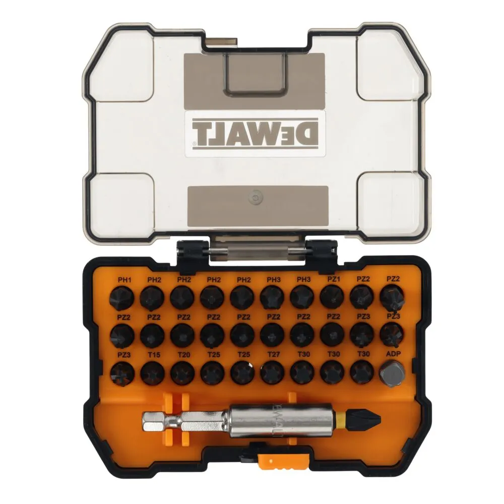 DeWalt FLEXTORQ antgaliu rinkinys 32 dalys