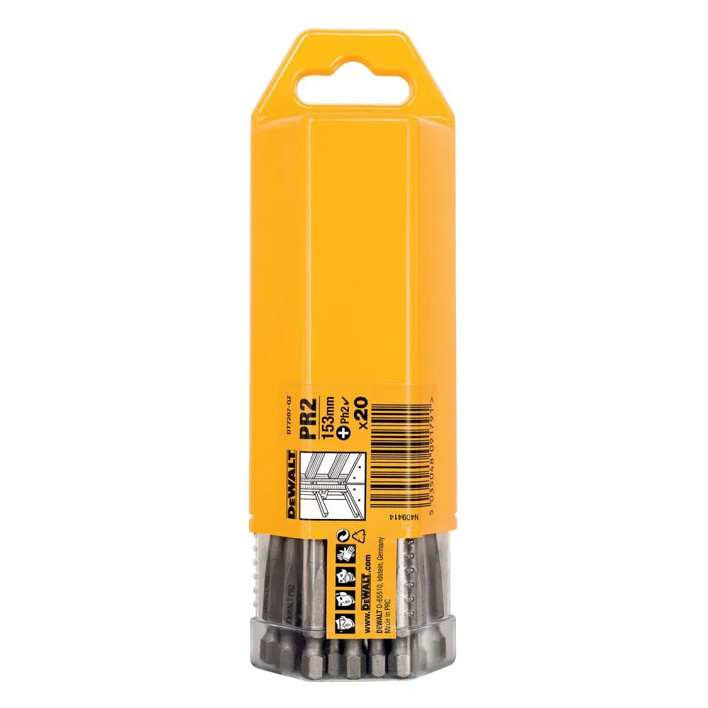 DeWalt PH2 Bits DT7207 - 20 pcs