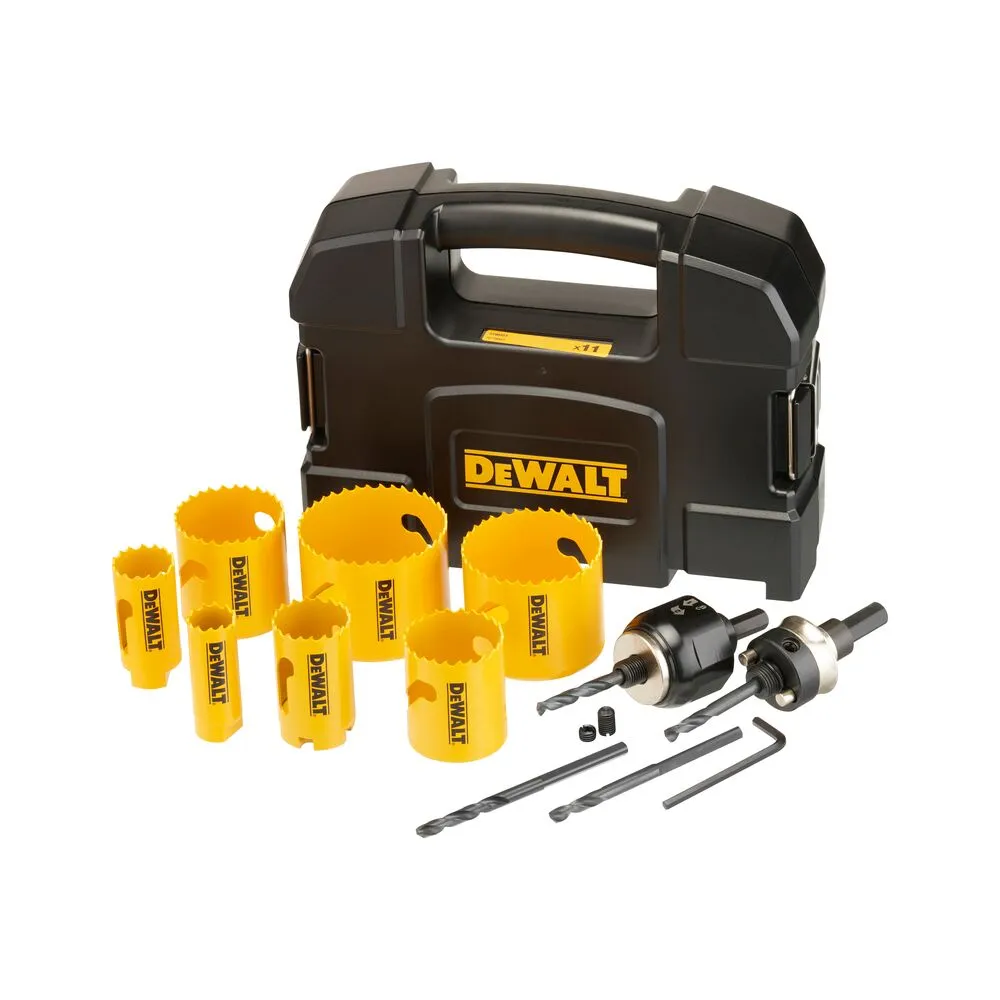 DeWalt набор коронок (22-68мм) 11 предметов
