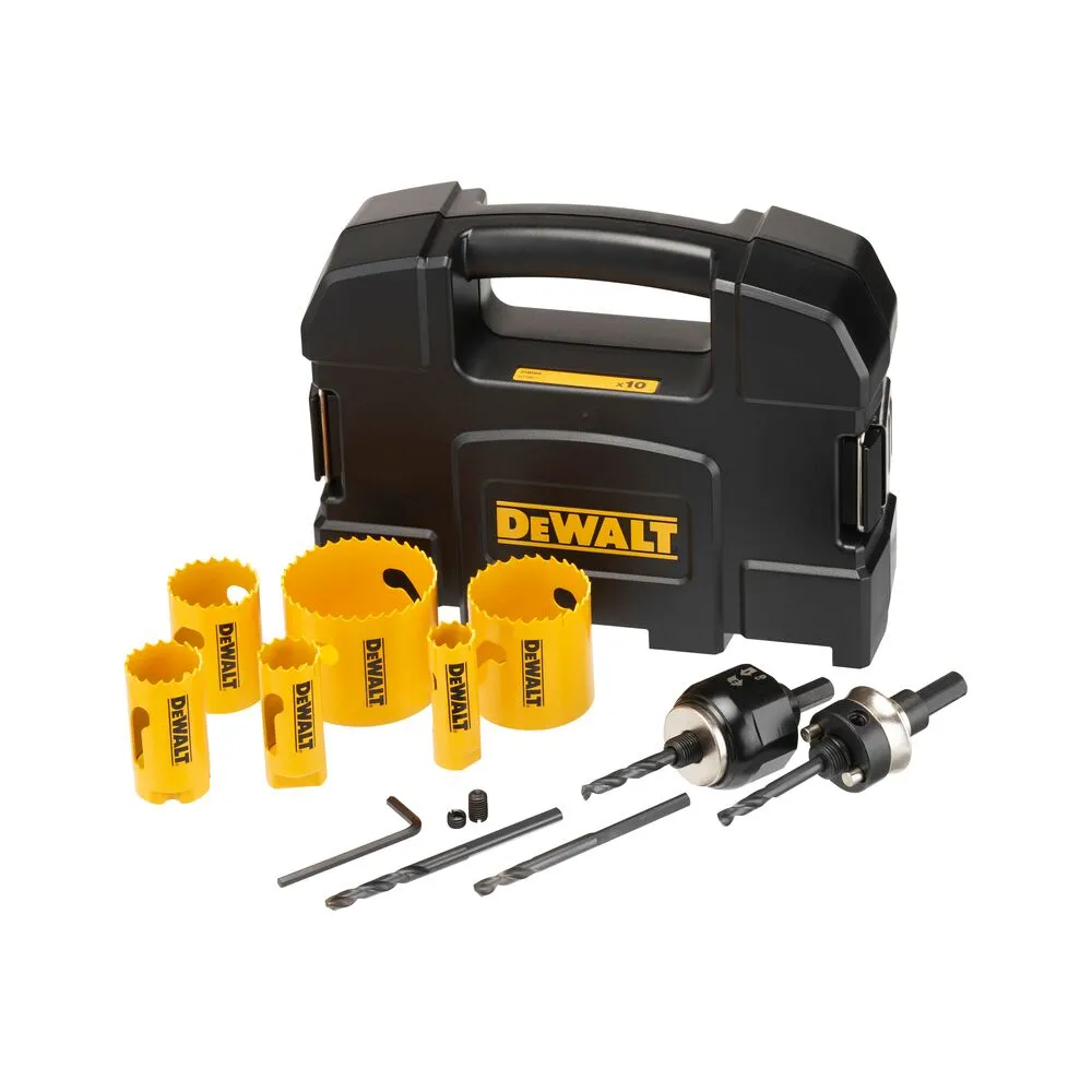Набор корончатых пил DeWalt 10 частей