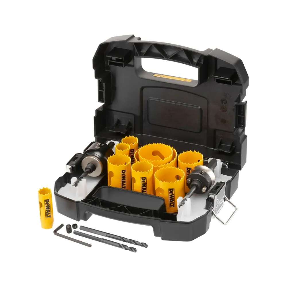 DeWalt набор коронок 13 предметов (20-64мм)