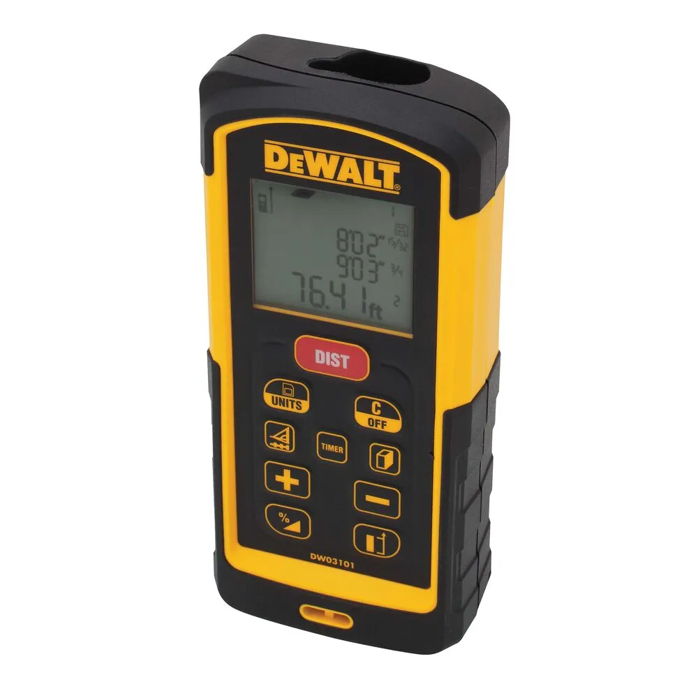 DeWalt лазерный дальномер DW03101, 100m