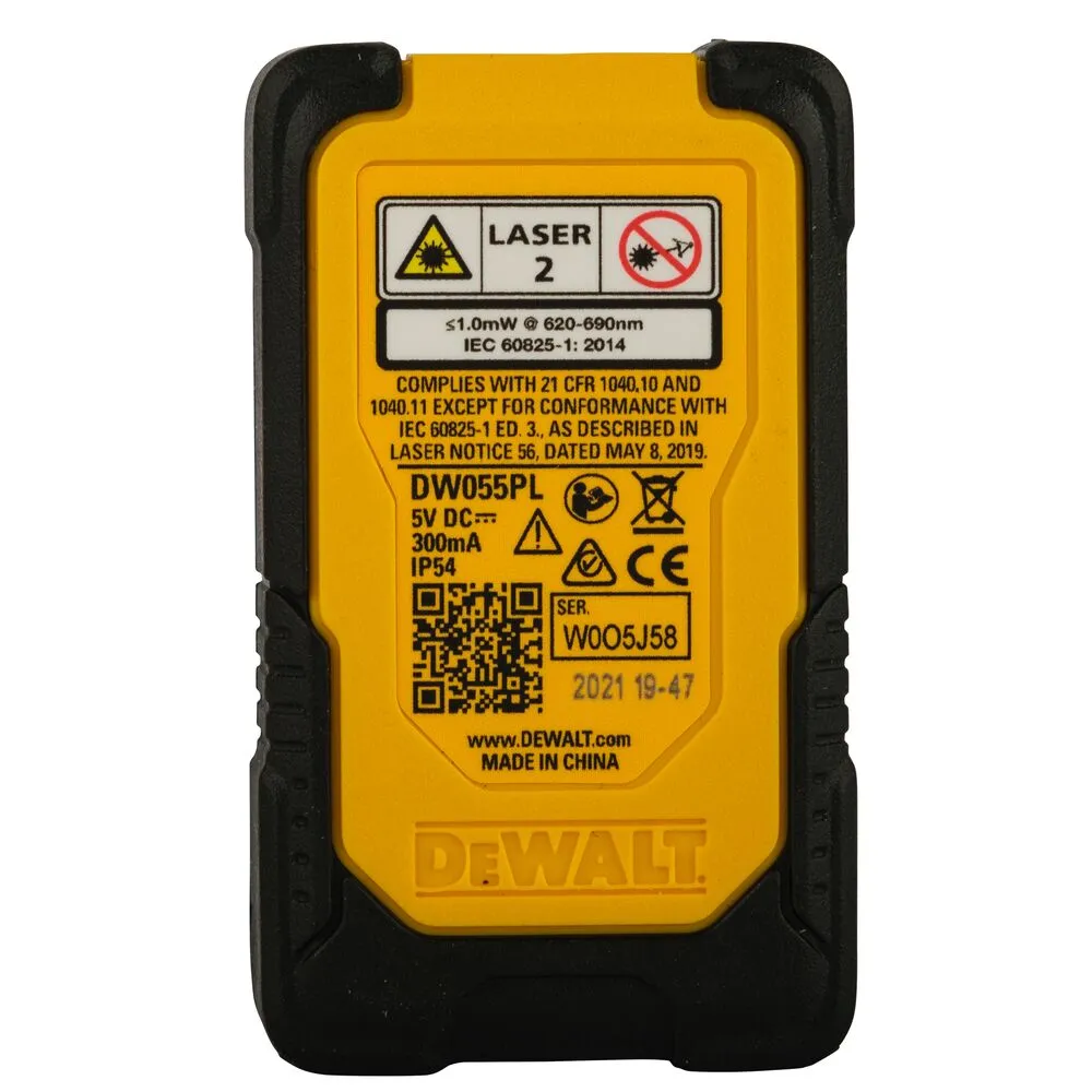 DeWalt lāzera attāluma mērītājs DW055PL