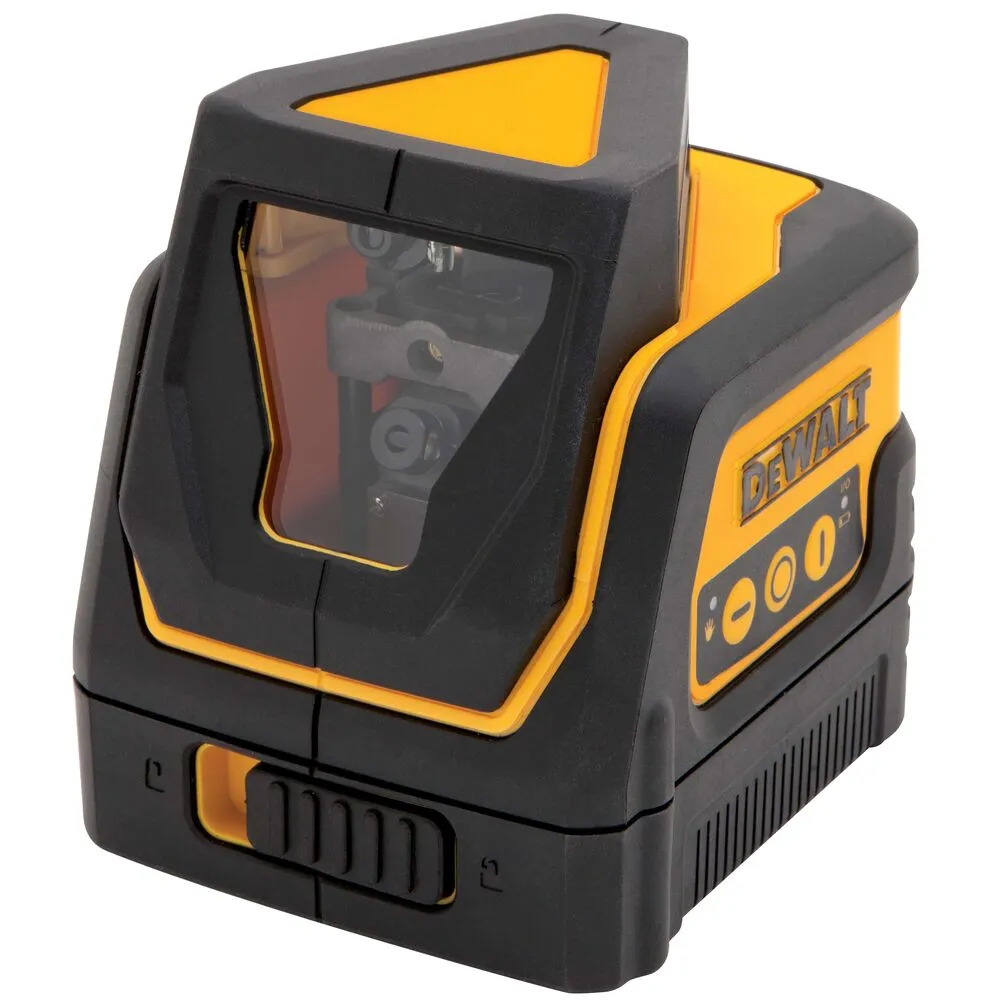 Pildil on näha kollase ja musta värvi DeWalt lasernivelliir DW0811.