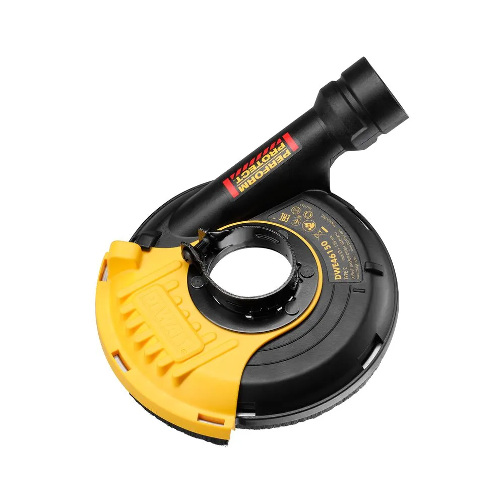 Dust Removal Accessory DeWalt, for 115/125 mm disc angle grinder