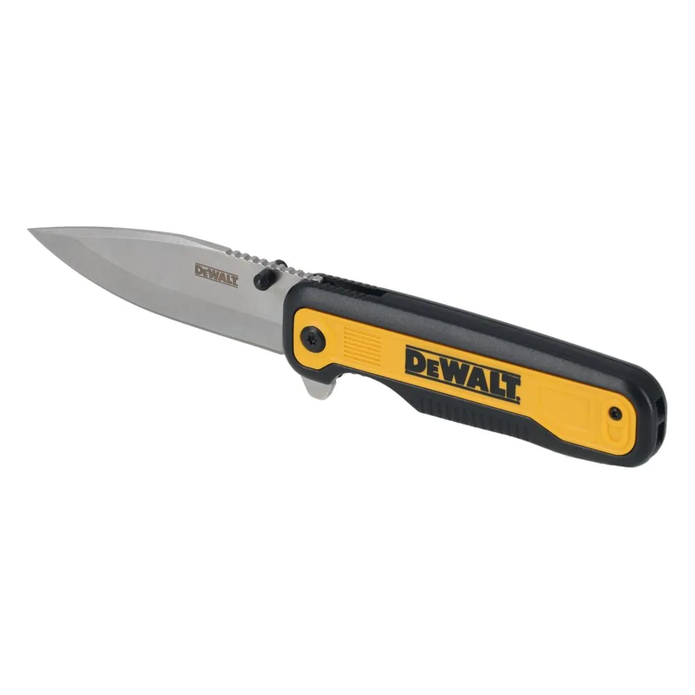 Pildil on näha Dewalt kokkuklapitav taskunuga DWHT10993.