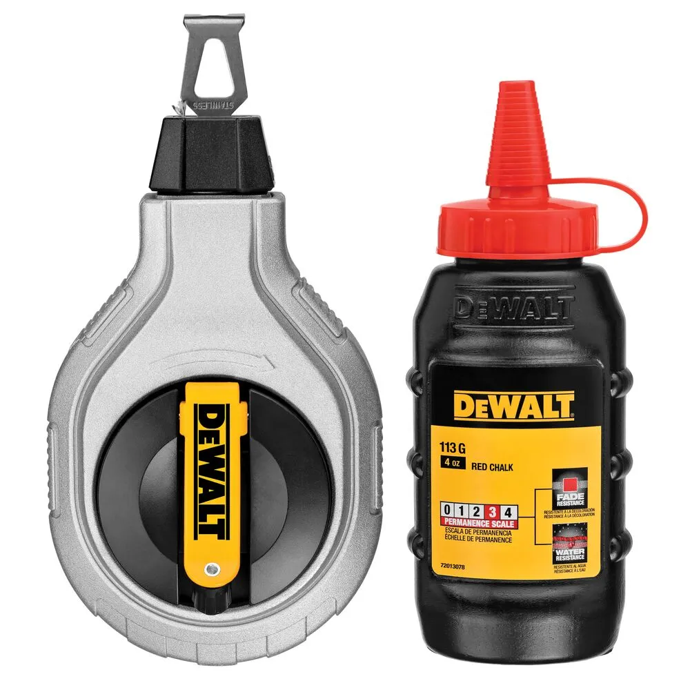 DeWalt märkenöör 30 m + punane pulber